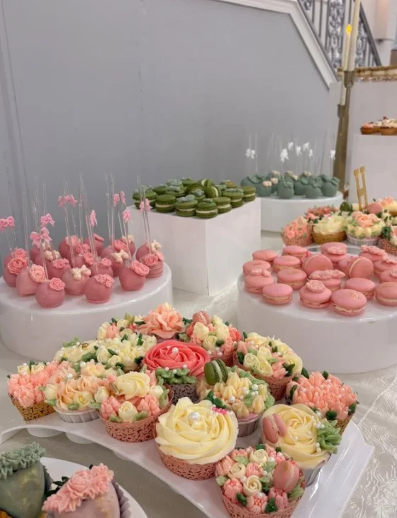 Flower Cupcakes